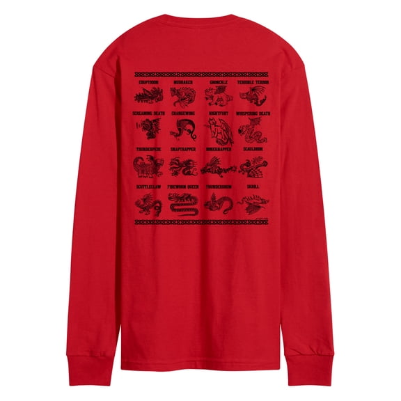 How To Train Your Dragon - HTTYD - Men's Long Sleeve Graphic T-Shirt