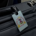 thumbnail image 4 of Hatching Party Little Bundle of Joy Baby Shower Rectangle Leather Luggage Card Suitcase Carry-On ID Tag, 4 of 8