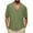 Army Green, variant on Aloohaidyvio George Mens Short Sleeve Button Up Shirts Hawaiian Textured Shirt Casual Solid Dress Shirt, Mens Shirts