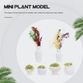 thumbnail image 3 of ORDDIART 6Pcs DIY Sand Table Decorations Plastic Decorative Mini Pots for Friends, 3 of 5