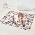 thumbnail image 2 of White Chicken Farm Pattern Blanket,Comfortable Soft Flannel Throw Blanket,All Season,Warm Lightweight Blankets for Sofa Bed Couch Living Room Chair,30"x40", 2 of 4