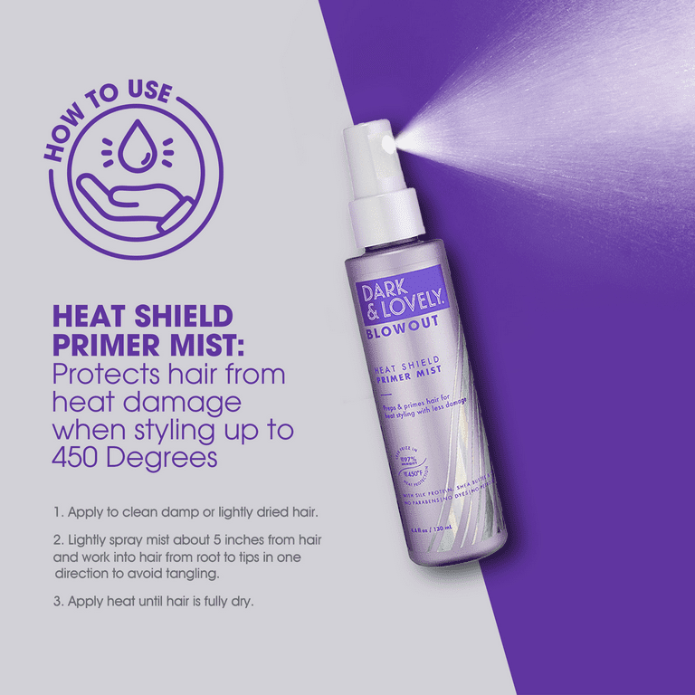 DARK & LOVELY BLOWOUT Heat Shield Primer Mist (4.4oz) DARK & LOVELY BLOWOUT Heat Shield Primer Mist (4.4oz)