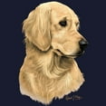 thumbnail image 3 of CafePress - Golden Retriever Sweatshirt (Dark) - Classic Crew Neck Sweatshirt, 3 of 4