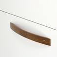 thumbnail image 2 of Manzoni Mn6711-192 Designer Wood 7-9/16" Center To Center Arch Wood Strap Cabinet Pull, 2 of 2