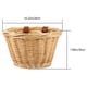 thumbnail image 2 of GAXIRE Cesta De Rattan Premium Para Manillar De Ideal Para Guardar Objetos Personales, 2 of 7