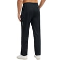 thumbnail image 3 of Weilanxin Men's Mesh Lightweight Sweatpants with Zipper Pockets Athletic Pants for Men Gym Pants for Workout,Jogging,Running, 3 of 8