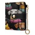 thumbnail image 2 of Small Wallet For Women Bifold Leather Pocket Coin Credit Card Holder With RFID Blocking Polka Dot Coats, 2 of 6