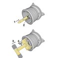 thumbnail image 5 of Disassembly Tool Keys for S60L 9997284 Auto Repair Blower Motor Extraction Tool, 5 of 5