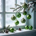 thumbnail image 2 of Christmas Ball Ornaments Set, Shatterproof Baubles for Tree Decor, Assorted Hanging Decorations for Holiday Parties, 2 of 6