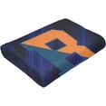 thumbnail image 6 of Bucknell University Fleece Blanket, Very Soft Microfiber Flannel Blanket for Couch Warm and Cozy for All Seasons, 6 of 8