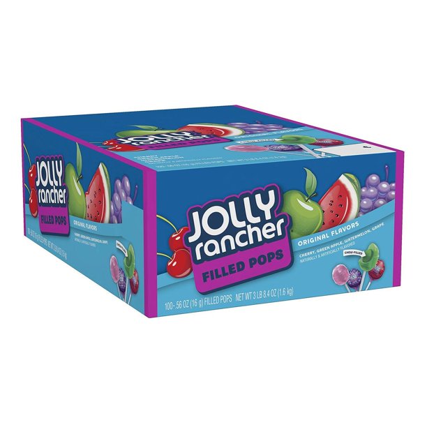 Jolly Rancher Filled Pops (.56 oz., 100 ct.) -Pack of 2 - Walmart.com ...