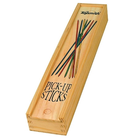 Motor Game - 41-Piece Pick-Up Sticks Game, This simple yet classic game hones hand-eye coordination and helps develop a child's fine motor skills. By Toysmith