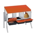 thumbnail image 2 of EDTara Metal Chicken Nesting Box Provides Sturdy Galvanized Steel Build and a Convenient Removable Roll-Out Tray, Ensuring Easy Egg Gathering and Cleaning for Backyard or Farm Poultry Setups, 2 of 8