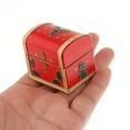 thumbnail image 6 of 1/12 Scale Miniature Christmas Chest Mini Treasure Box for Photo Props Decor, 6 of 8