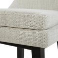 thumbnail image 4 of Maddie Home 30" Fabric Counter Height Swivel Barstool in Ivory (Set of 2), 4 of 5