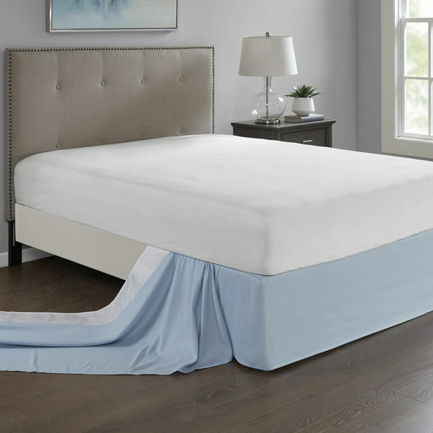 Home Essence Simple Fit Wrap Around Adjustable Bedskirt