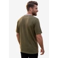 thumbnail image 2 of KingSize Men's Big & Tall Double-Tipped T-Shirt, 2 of 6