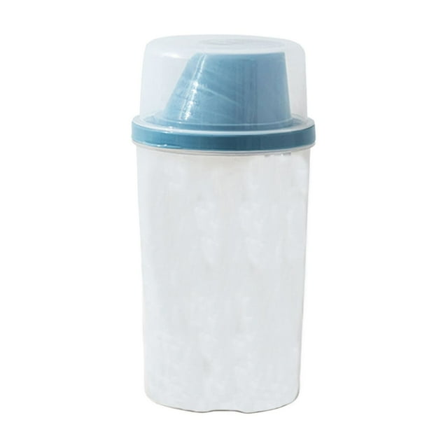Harpily Pantry Organization and Storage Airtight Dog Food Storage 1500ml Pet Dry Food Storage With Scale Funnel Opening Kitchen Food Storage Cup For Cereals Rice