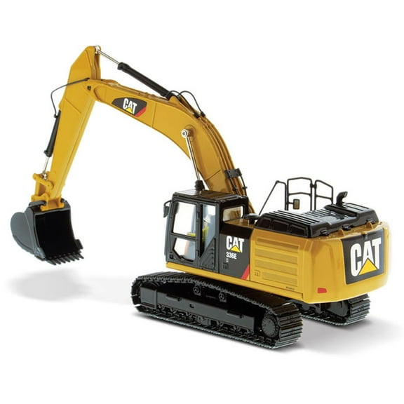 CAT Caterpillar 336E H Hybrid Hydraulic Excavator with Operator "Core Classics" Series 1/50 Diecast Model by Diecast Masters
