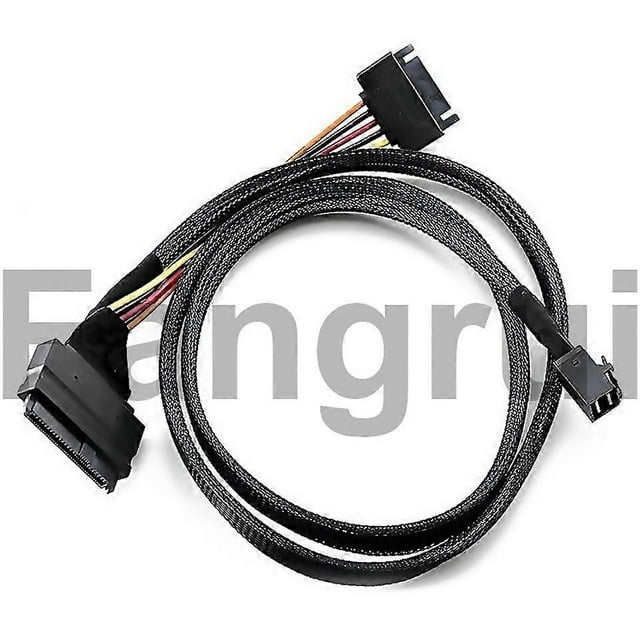 For 05m15ft Mini Sas Sff8643 To U2 Sff8639 Cable With 15 Pin 12gbs