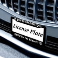 thumbnail image 6 of 2PC If You're Reading This,You're Too Close!! License Plate Prame Aluminum Rust-Proof Auto Parts License Plate Decorative Screws Fit Standard 2 Holes  U.S. License Plate, 2.2x 6.3 Inch, 6 of 7