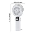 thumbnail image 3 of Rewenti Handheld Neck-Hanging Mist Fan Mini Portable Foldable Spray Cooler Outdoor Chilling Mist Fan, 3 of 5