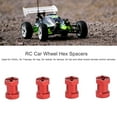 thumbnail image 3 of 4Pcs RC Wheel Hex Spacers, 12mm Universal Hub Extensions 17mm Length RC Car Accessory for RC Car AXIAL  Redcat Hpi, 3 of 7