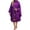Purple, variant on Ynynloco Women's Catholic Priest Chasuble Church Mass Vestment Robe Medieval Priest Tasseled Robe Costume