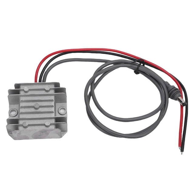 Cable De Alimentación Elevador, Entrada De 9-28 V Salida Máxima De 100 W Convertidor Elevador Cable De Alimentación Carcasa De aleación De Aluminio IP68 12 V 24 V A 30 V 3,5 A
