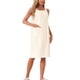 thumbnail image 4 of Inspire Chic Bata de baño para mujer, toalla de ducha, con tirantes, sin mangas, con botones y bolsillos, spa M Beige, 4 of 6