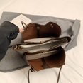 thumbnail image 3 of Bolso Mano Hombro para Mujer Cuero PU Color Sólido, 3 of 9