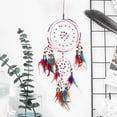 thumbnail image 2 of VIFERR Estilo Retro Clásico Atrapasueños Campanas de Viento Pluma Decoración del hogar Adorno Colgante Regalo de cumpleaños, 2 of 8