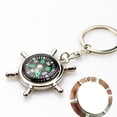 thumbnail image 4 of Naierhg Creative Compass Pendant Car Keychain Purse Bag Key Ring Men Women Ornament, 4 of 7