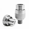 thumbnail image 4 of 1/4 3/8 Inch Oil Cylinder Pneumatic Pump High Pressure Oil Pipe Quick Connector Ejector Pin-Npt3/8, 4 of 9