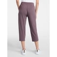 thumbnail image 5 of Athletic Works Women's and Women's Plus Knit Capri Pants, 22" Inseam, Sizes XS-4X, 5 of 5