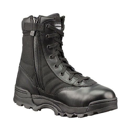 Original Swat Men's Classic 9" Tactical Police Military Boots Side Zip