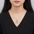 thumbnail image 6 of Graduation Gifts for Her, Sterling Silver Class of 2026 Graduation Cap Necklace, 12 Months Birthstone Jewelry for Women, Best Friend, Daughter, Graduate, 6 of 7