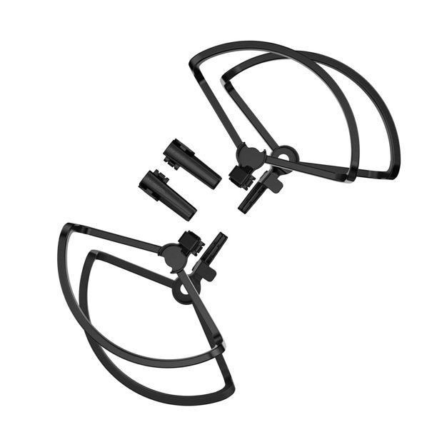 Cubierta de plástico para anillos de protección de hélice, elevación de pierna extendida de 31 mm, extraíble Protección de apoyo de Negro CUTICAT anillos protectores de hélice