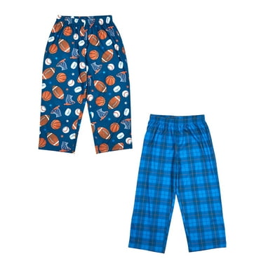 Sports Print 2-Pack Toddler Boy's to Youth Boy's Sleep Pajama Pants-8