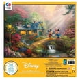 thumbnail image 3 of Ceaco - Thomas Kinkade - The Disney Collection - Mickey/Minnie Sweetheart Bridge - 750 Piece Jigsaw Puzzle, 3 of 6