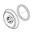 thumbnail image 3 of Delta RP72725 Cassidy Spout Flange And Gasket, 3 of 5