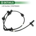 thumbnail image 5 of Unique Bargains ABS Wheel Speed Sensor ABS Sensor Set No.57455TBAA03 for Honda Civic 2016-2020 1 Pcs Left Front, 5 of 7