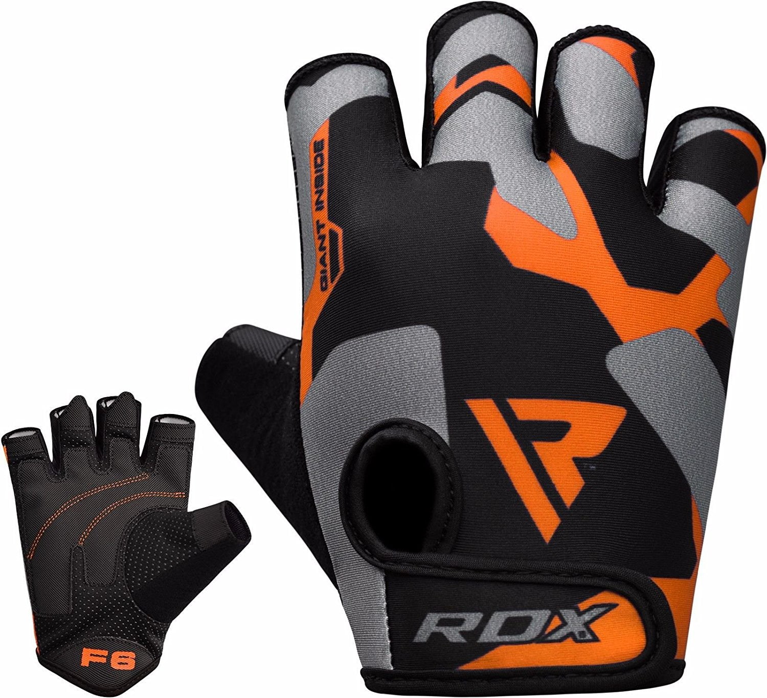  RDX Weight Lifting Gloves Gym Workout, Full Finger Touch  Screen, Breathable Anti Slip Padded Palm Protection, Fitness Strength  Training Powerlifting HIIT WOD Exercise, Men Women Home Gym Cycling : Sports