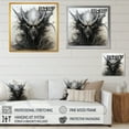 thumbnail image 4 of Designart "Artistry Of Mythical Creatures I" Mythical Creatures Floater Framed Canvas Prints, 4 of 5