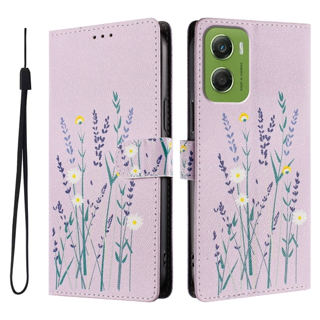 FOXDOCK Funda Tipo Cartera para Motorola Moto G06 4G con Soporte y Correa – Diseño de Patrones Lindos