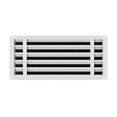 thumbnail image 2 of BUILDMART - 22x10 Modern AC Vent Cover - Decorative White Aluminum Air Vent - Standard Linear Slot Diffuser - Heating and Cooling Register Grille for Ceiling, Walls & Floors - Texas Buildmart, 2 of 8