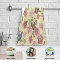 thumbnail image 5 of SKYSONIC 2 Pack Vintage Spring Hummingbird Hand Towels, Retro Pink Flowers Kitchen Towel Ultra Soft and Absorbent,Decorative Fingertip Face Towel for Bathroom Hotel, 28.3"x14.4", 5 of 6