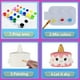 thumbnail image 4 of Kit de pintura Squishy Jim&Gloria Paint Your Own Squishies, 4 of 6