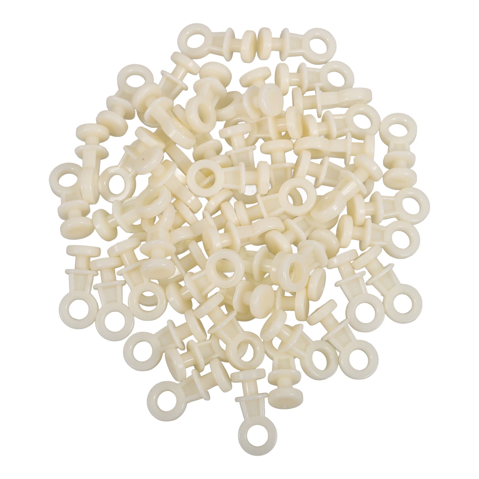 20-Piece Ceiling Curtain Track Rollers - Silent Sliding Gliders For Straight Or Bendable Rails - View #9