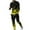 Yellow, variant on UVEASISHA Mens Flame Print Sweatsuit Long Sleeve Crewneck Tracksuit Outfit Pullover Sweatshirt and Sweatpant Sets Big and Tall Men's Casual Jogging Suits Clearance Items